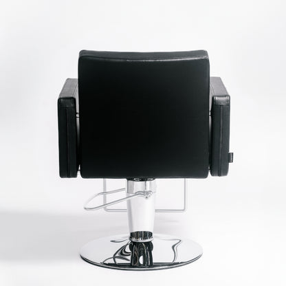 Sillon Rialto Negro Base Ronde Maletti