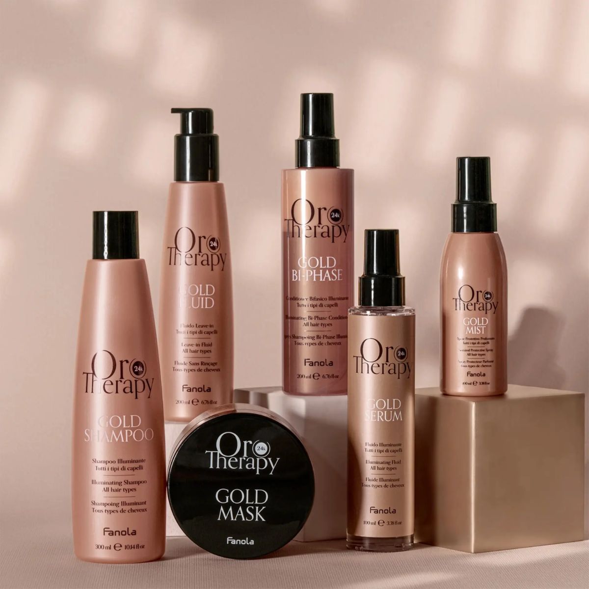 Shampoo Iluminador Oro Therapy Fanola