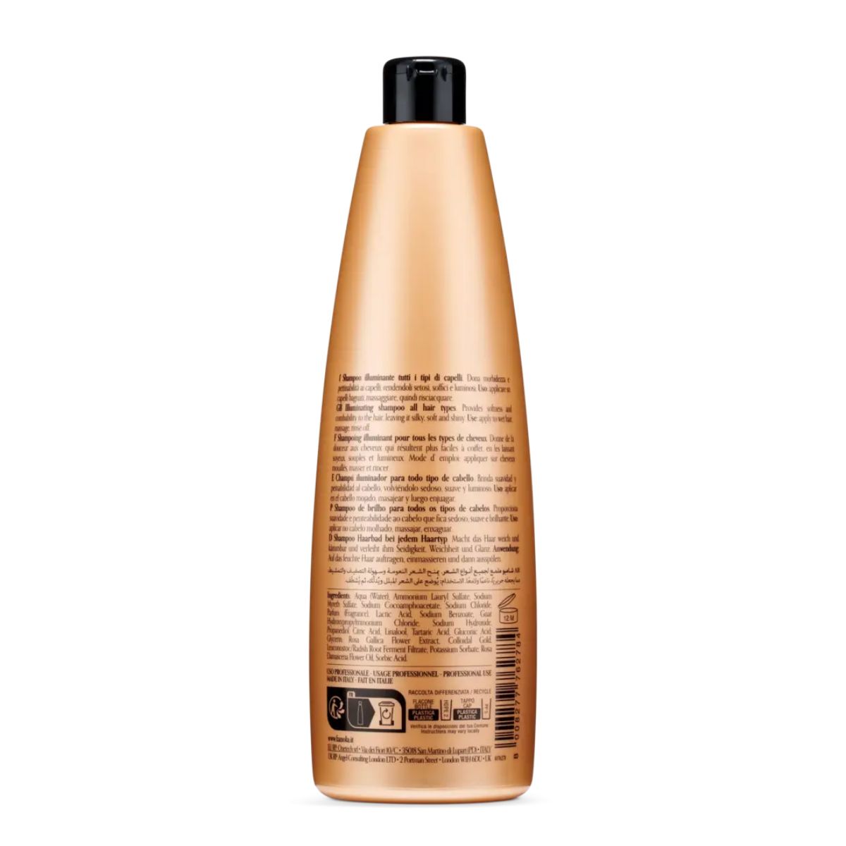 Shampoo Iluminador Oro Therapy Fanola