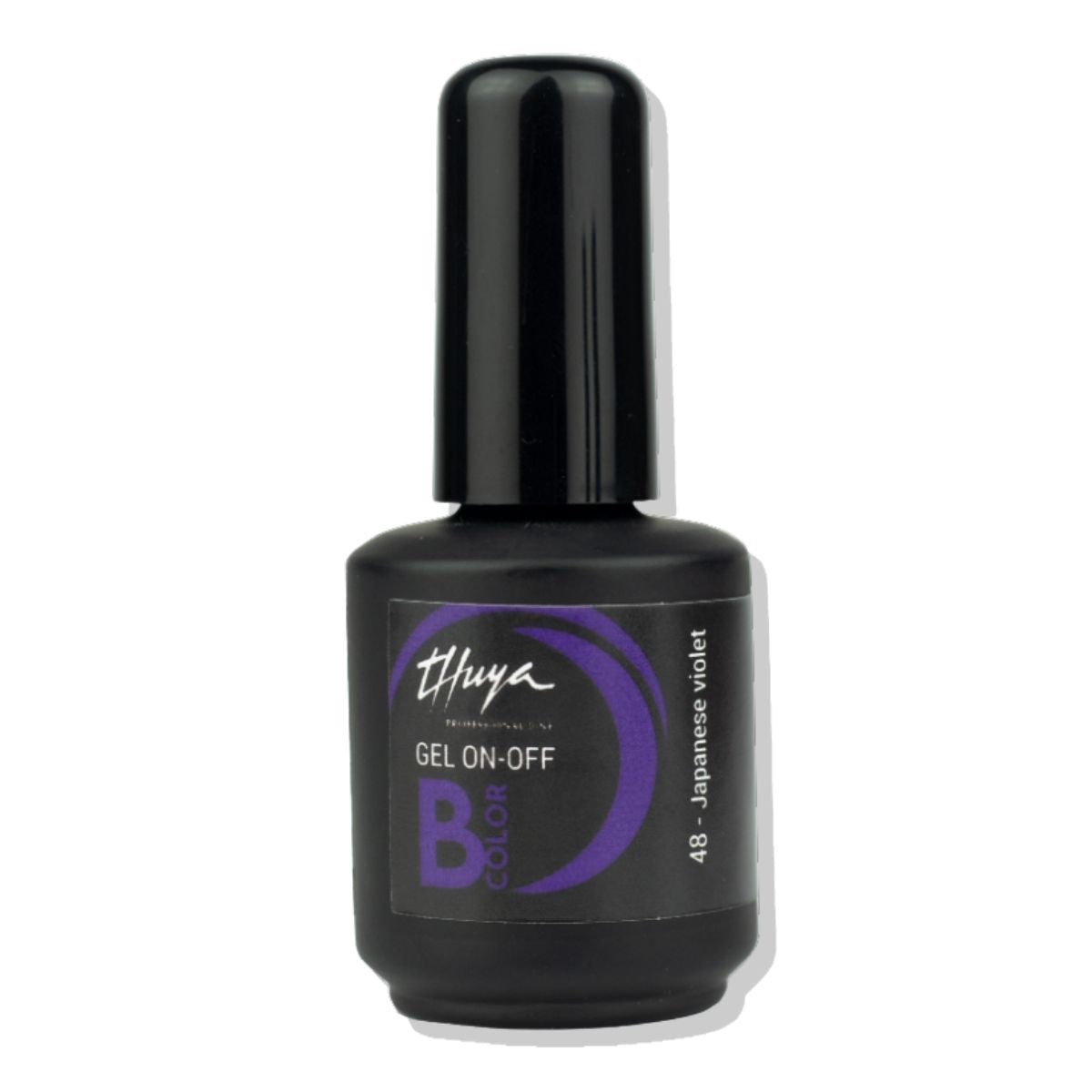 Esmalte Semipermanente Sin Tpo Verdes, Azules, Violetas y Tonos Vibrantes Bcolor Gel On Off 14ml Thuya