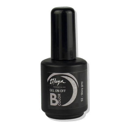 Esmalte Semipermanente Sin Tpo Brillos &amp; Glitter Bcolor Gel On Off 14ml Thuya