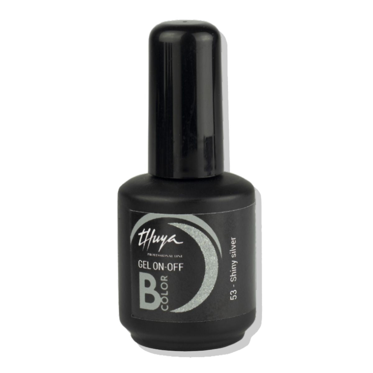 Esmalte Semipermanente Sin Tpo Brillos &amp; Glitter Bcolor Gel On Off 14ml Thuya