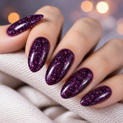 Esmalte Semipermanente Sin Tpo Brillos &amp; Glitter Bcolor Gel On Off 14ml Thuya